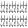 thumbnail image 1 of Paquete de 20 piezas de Cuentas para candelabros de lágrima shaofei transparentes de bricolaje, 1 of 5
