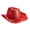 Z1-Red, variant on Lights LED Cowboy Hat for Adult LED Flashing Hat for Western Cowboy Women Men Role Play Sparkly Disco Hat Sequin Cowboy Hat