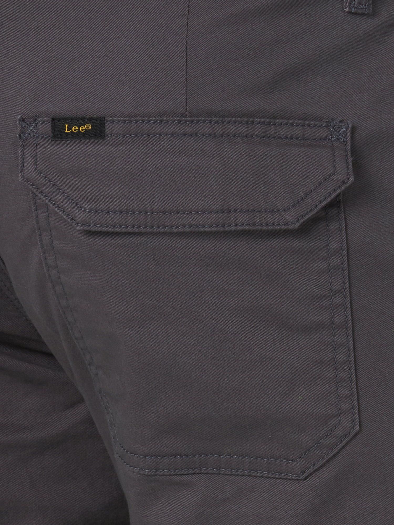 Lee Men's Extreme Comfort Cargo Twill Pant Straight Fit