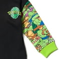 thumbnail image 4 of Teenage Mutant Ninja Turtles Donatello Raphael Leonardo Toddler Boys Fleece Pullover Hoodie Toddler to Big Kid, 4 of 5