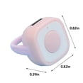 thumbnail image 3 of Mefallenssiah Wireless Bluetooth Mobile Phone Remote Control , Mini Finger Ring Bluetooth Remote Control Multi-Function Finger Tip Tap Tap Page Flip Photo Clicker Wireless, 3 of 7