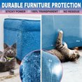 thumbnail image 6 of Anti Cat Scratch Furniture Protector - 8 Pack Heavy Duty Self-Adhesive Single Side Cat Couch Protector with 50 Twist Pins, Couch Cat Scratch Protector, Keep Cats from Clawing Furniture, 6 of 6