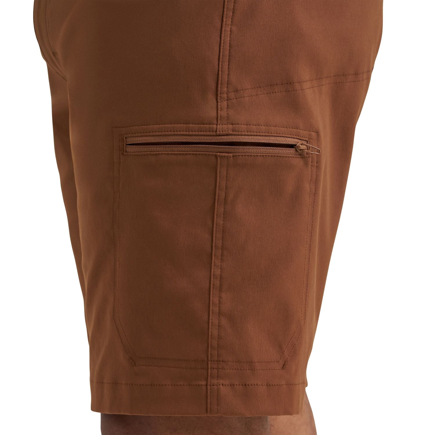 Wrangler® Men's and Big Men's Outdoor Performance Zip Cargo Short with UPF 50+, Sizes 30-48