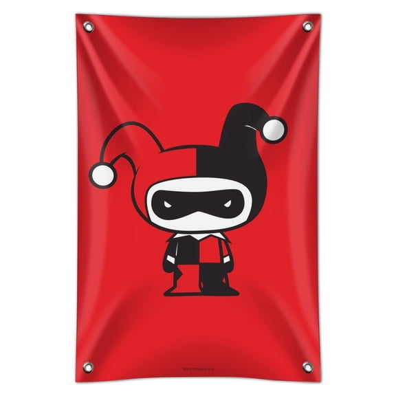 Harley Quinn Cute Chibi Character Home Business Office Sign