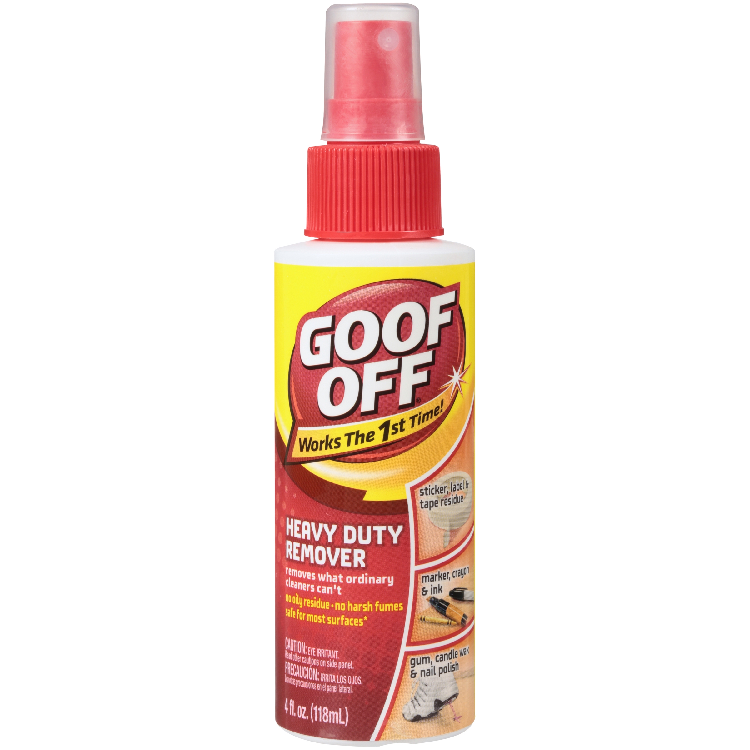 Goof Off Household Heavy Duty Remover For Spots Stains Marks And Goof Off Household Heavy Duty Remover For Spots Stains Marks And