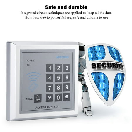 - Password Door Lock,Ymiko Access Control RFID Reader Electric Password Door Bell Lock System Security Door Access Control, Door Bell
