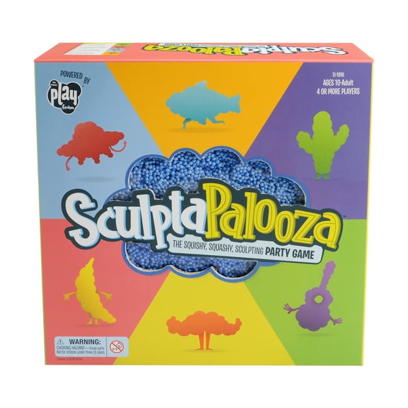 Educational Insights Sculptapalooza™ The Squishy, Squashy Sculpting Playfoam Party Game, Board Games, Family Game Night for Kids and Adults, Ages 10 
