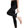 thumbnail image 5 of XFLWAM Women's Fleece Lined Leggings Thermal Winter Pants Warm Yoga Running Tights High Waisted with Pockets, 5 of 5