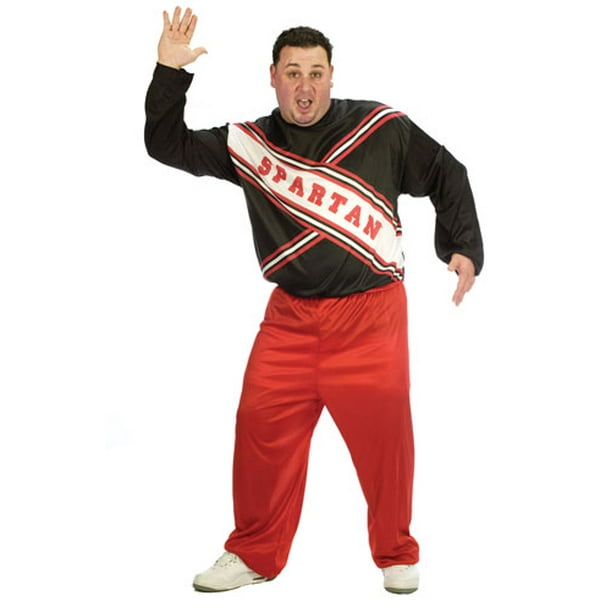 Spartan Male Cheerleader Big  and Tall  Halloween  Costume  