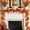 Red, variant on Fall Maple Leaf Garland 2 Pack, Artificial Autumn Vine Decor for Mantle Table and Tree, Thanksgiving Holiday Decoration for Home Indoor Outdoor Bedroom Office Party and Festive Display (68.9 Inch)