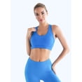 thumbnail image 5 of RUNNING GIRL Sports Bras for Women,Padded Strappy Sports Bras Criss-Cross Back Medium Support Sports Bras with Removable Cups, 5 of 6