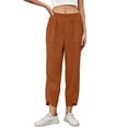 thumbnail image 5 of Asklazy Womens Loose Wide Leg Pants Casual Elastic Waisted Casual Pants with Pockets, 5 of 13