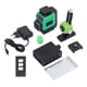 thumbnail image 4 of Nivelador Láser, Amplia Utilidad 12 Nivel De Línea De Haz Verde Control Remoto Amplia Cobertura IP54 Buena Precisión Para Pared, 4 of 7