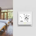 thumbnail image 3 of Leyfeng Tuya ZigBee3.0 Smart Thermostat 5A Weekly Programmable Temperature Controller APP Control Voice Control Compatible with Alexa/ Google Home for Water Floor Heating for Home Offices Villas, 3 of 6