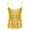 A Gold, variant on Aislor Kids Girls Sparkly Sequin Dance Crop Tops Tank Camisole Straps Cami Shirts Vest for Jazz Hip Hop Street Dance