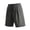 Dark Gray, variant on hlysgo Mens Bermuda Athletic Shorts Casual Loose Fit Comfy Shorts Drawstring Knee Length Short with Pockets Dark Gray,2xL