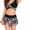 Black, variant on FcBaudy Womens Swimsuits Two Piece Swimsuit for Women Bathing Suit for Women Parent-child Swimsuit Split Skirt Bikini Set Family Swimsuit For Older Children And Mother women swimsuit