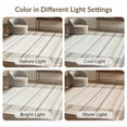 thumbnail image 7 of ODIKA Seagrass Herringbone Boho Farmhouse Plaid Minimalist Crossbars Easy Care Kids Safe for Small Living Room, Playroom, Bedroom, 7 of 7