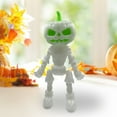 thumbnail image 3 of Halloween Skeleton Decorations, 3D Printed Skeleton Pumpkin Skeleton Statue Fidget Toys for Halloween Decor, Halloween Decorations for Craft Haunted House Accessories Party Favors, 3 of 4