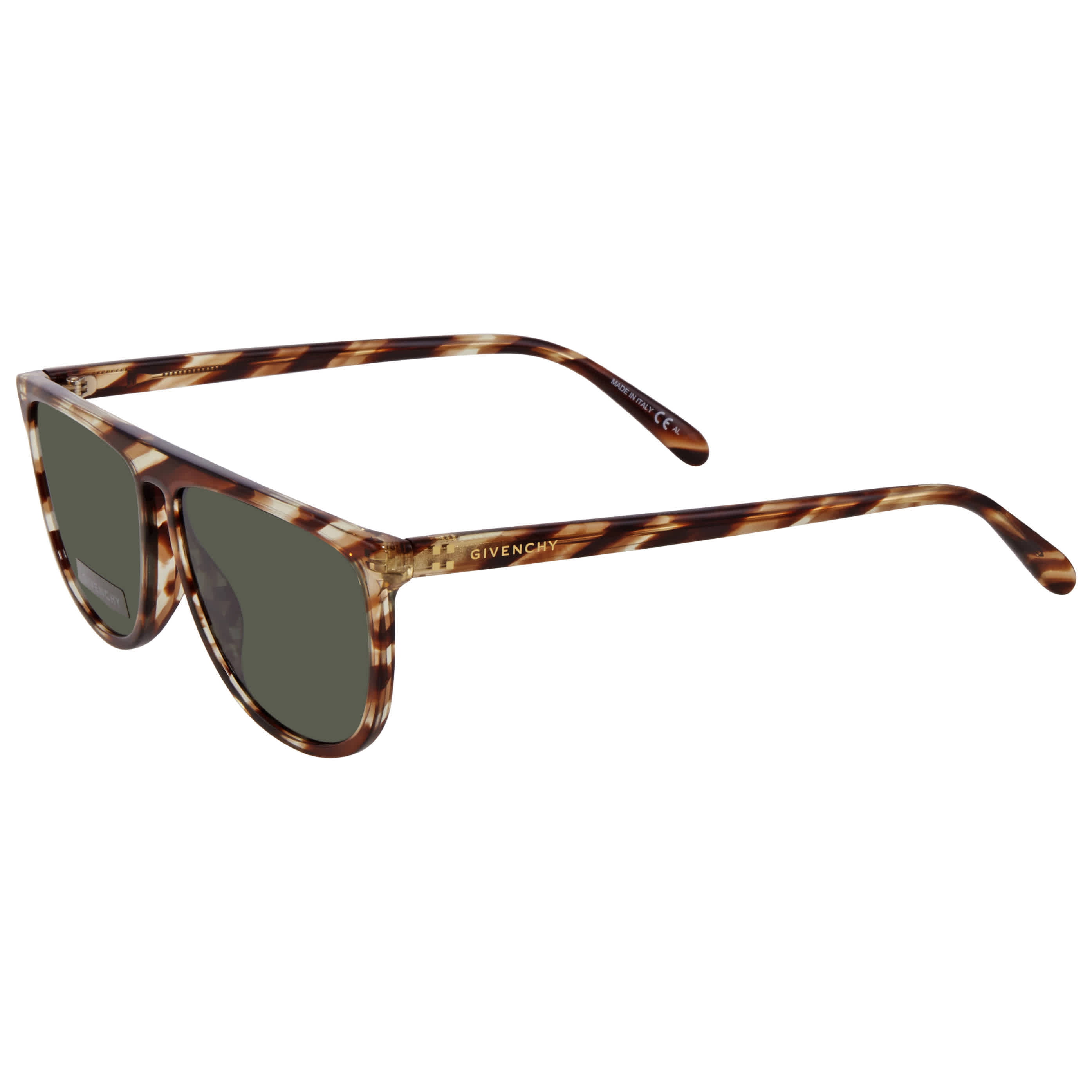 Givenchy Green Rectangular Ladies Sunglasses GV 7145/S EX4 57 14 145 -  
