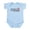 Sky Blue, variant on CafePress - Somebody In Canada Loves Me Infant Bodysuit - Baby Light Bodysuit, Size Newborn - 24 Months