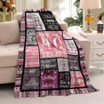 thumbnail image 3 of 40th Birthday Gifts Women Blanket , Unique Happy 40th Birthday Throw Blanket, 40 Years Old Birthday Gifts Ideas for Mom, Wife, Sister, Friends (40th Birthday), 3 of 7