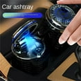 Automotive Products with LED Car Ashtrays Metal Vessels for Fire