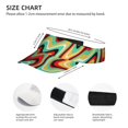 thumbnail image 4 of ZICANCN Sun Visors Hat for Women and Men, Psychedelic Waves Curved Lines Beach Hats, Sports Hat for Golf Tennis Running, 4 of 7