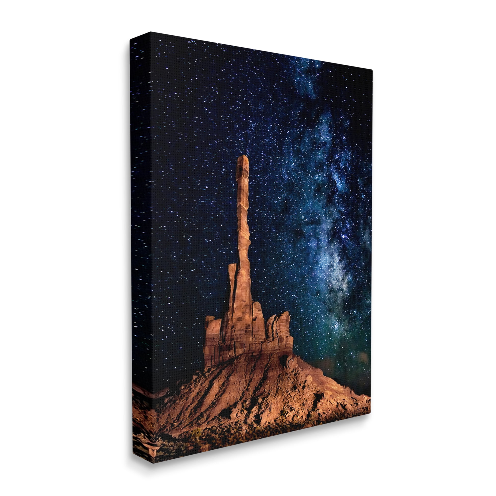 Stupell Industries Nebula & Desert Buttes Fairy Tales & Fantasy Photography Gallery Wrapped Canvas Print Wall Art, 24 x 30