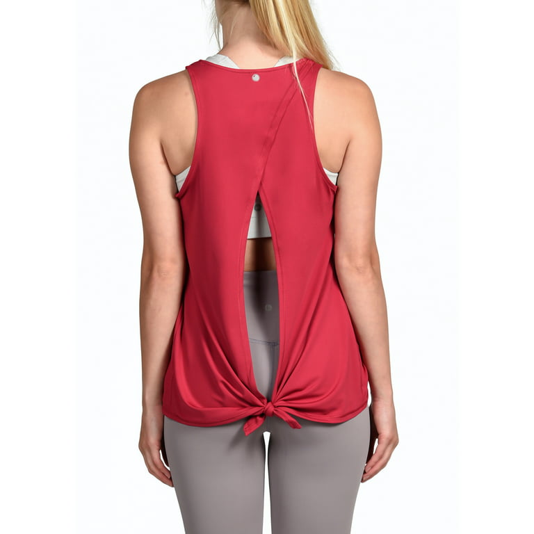 Yogalicious Women's Tie Back Tank Top 