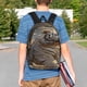 thumbnail image 4 of Easygdp Golden White Tiger Mochila Ligera de 15 Pulgadas para Estudiantes, Mochila Cómoda para la Escuela y Viajes, Correas Ajustables, 4 of 6