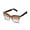 Brown, variant on Smart Audio Sunglasses Bluetooth 5.4, Air Conduction Headphones, UV400 Anti Blue Light Lens, Touch Control, Long Battery Life, Type C Charging for Outdoor Driving Sports