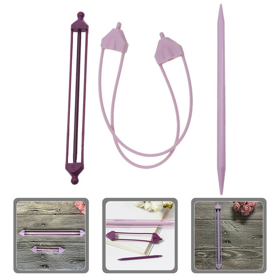 VERDANVERSE knitting holder Knitting Stitch Holders Plastic Stitch Holding for Sewing Hobbyists 2Pcs