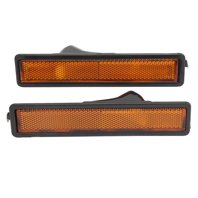 Side Marker Light Cover Side Marker Light Lens Side Marker Light Case Side Marker Lamp Cover Side Marker Light Cover Replacement 2pcs Front Side Marker Light Cover Lens 63141377849
