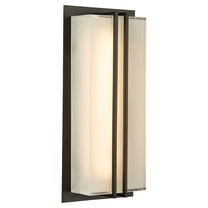 Artcraft Lighting Sausalito 15W LED Outdoor Wall Light Black