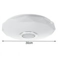 thumbnail image 2 of Lámpara LED empotrada con altavoz Bluetooth, lámpara que cambia de color RGB, luz de techo inteligente de fácil instalación para varias habitaciones, aplicación y control remoto para un estilo de, 2 of 5