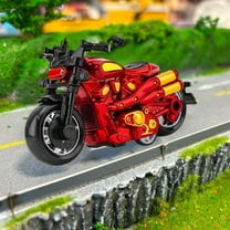 Uxgjfwu Simulation Alloy Motorcycle Toy, Pull Back Car Toys for Toddlers 1-3 3-5, Christmas Stocking Stuffers for Kids, Holiday Christmas Birthday Gifts Party Favors
