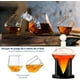 thumbnail image 5 of Decantador de Diamante Bluelander de 750 ml con 4 Vasos de Cristal y Soporte, 5 of 6