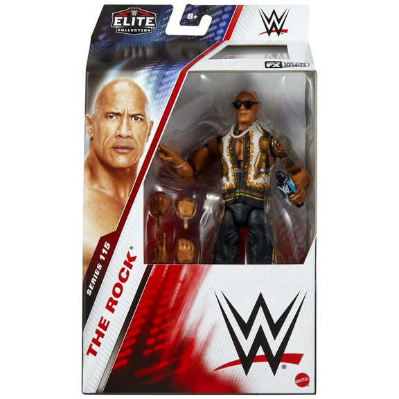 The Rock - WWE Elite 115 Mattel WWE Toy Wrestling Action Figure