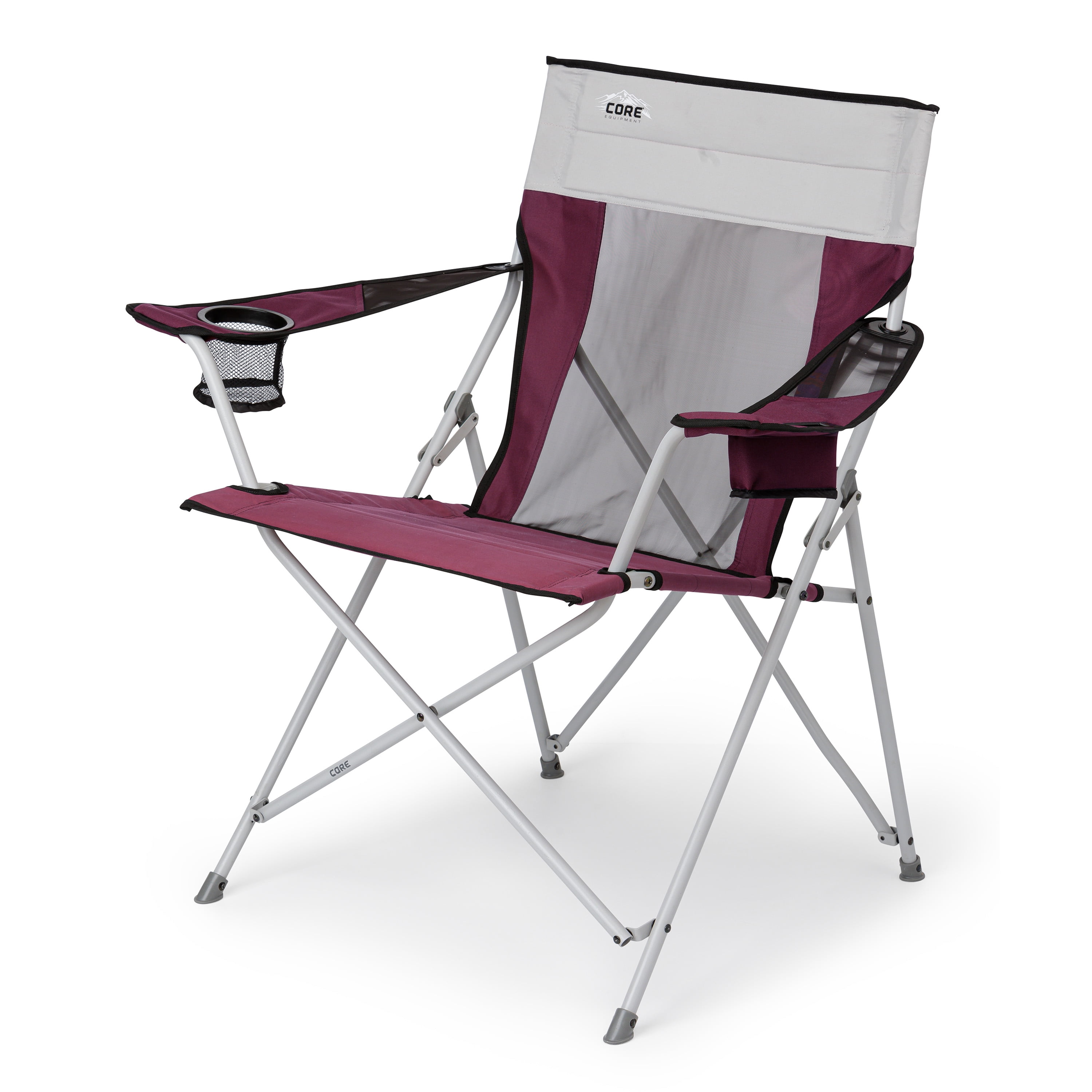 Core Portable Outdoor Camping Folding Chair with Carrying Storage Bag