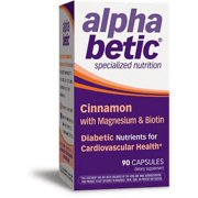 Alpha Betic Cinnamon with Magnesium & Biotin Enzymatic Therapy Inc. 90 Caps