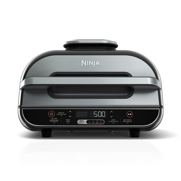Ninja® Foodi™ XL 5-in-1 Indoor Grill with 4-Quart Air Fryer, Roast, Bake, & Dehydrate, BG500C