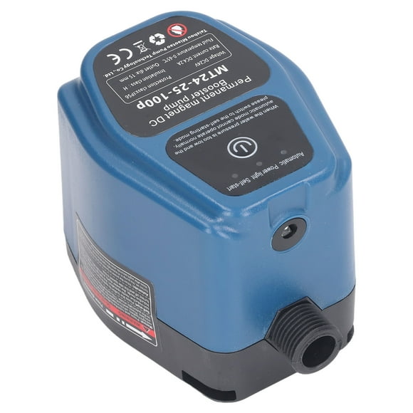 Bomba Elevadora De Presión De Agua 100W 24V 25L IP56 Ducha Automática Con Detección Inteligente, Arranque A Baja Presión Para Riego Agrícola De Jardines Domésticos
