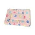 thumbnail image 4 of Youkk Washable And Machine Washable Pet Mat For Long-lasting Thick Warm Polyester Cartoon Dog Sleeping Mat pink heart 30*40cm 5Set, 4 of 6