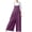 Purple2, variant on Womens Plus Size Strap Overalls Cotton Linen Spaghetti Straps Bodysuit Baggy Wide Leg Casual Rompers