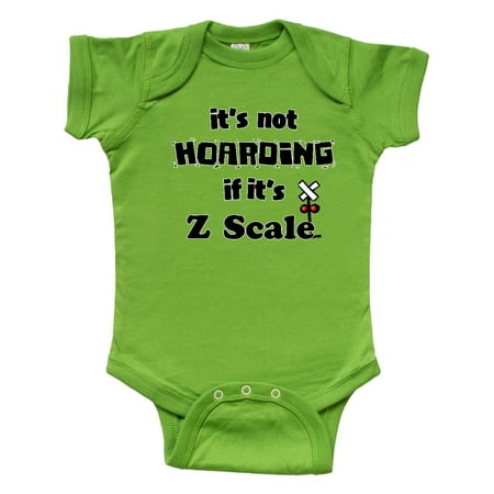 

Inktastic It s Not Hoarding if it s Z Scale Gift Baby Boy or Baby Girl Bodysuit