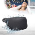 thumbnail image 1 of blue color Almohada de baño, elegante almohada de baño de PU con ventosas, almohada para el cuello, reposacabezas para bañera, spa, hidromasaje, reposacabezas ergonómico, cabeza,, 1 of 5