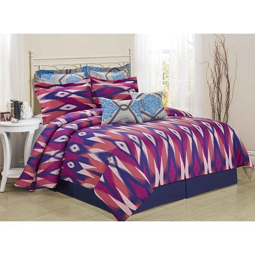 Homechoice International Group Tie Dye 8 Piece Comforter Set