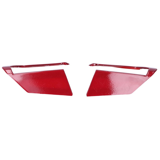 Sticker Car Decoration 2pcs Auto Steering Wheel Cover Trim Left And Right Position Fit For 3/Axela 2020Red