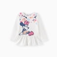 thumbnail image 5 of Disney Minnie Mouse Toddler Girls 2pcs Peplum Top and Leggings 2 Pieces Outfit Set Sizes 2-6, 5 of 7